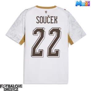 Česká republika Tomas Soucek #22 Venkovní Dres MS 2026 Krátký Rukáv